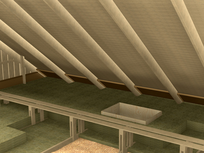 Loft, additional insulation 4