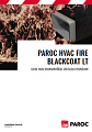 PAROC Hvac Fire BlackCoat LT